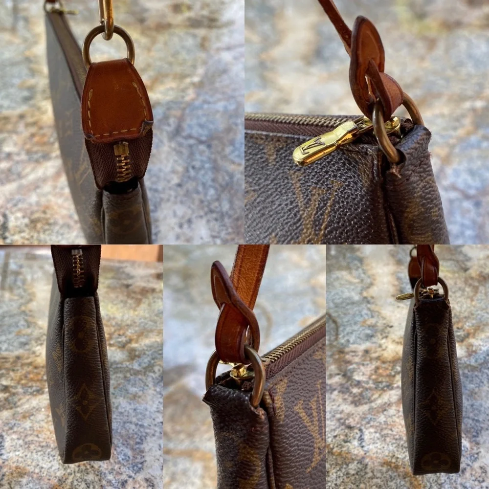 SOLD Louis Vuitton Monogram Pochette Accessoires SD1010 - Picture 9 of 14